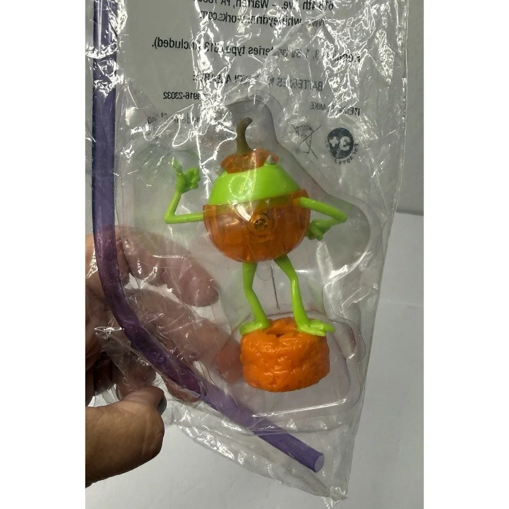 Disney Parks Mike Wazowski Pumpkin Bottle Topper Light Up Monsters Inc Halloween
